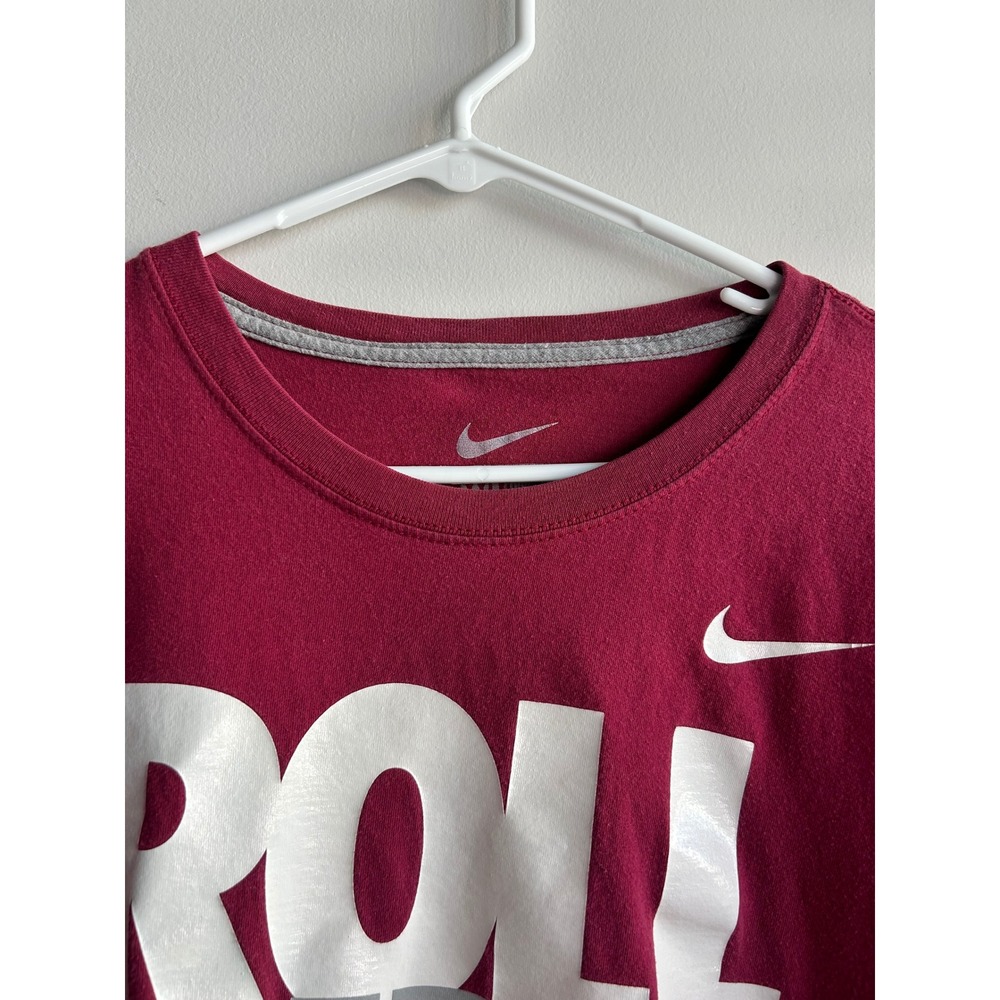 Nike Red Roll Tide Alabama T-Shirt Mens XXL - Picture 10 of 10